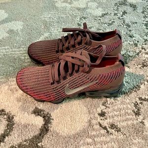 Nike Vapormax Flyknit 3 Plum eclipse silver Wms Sz 7.5